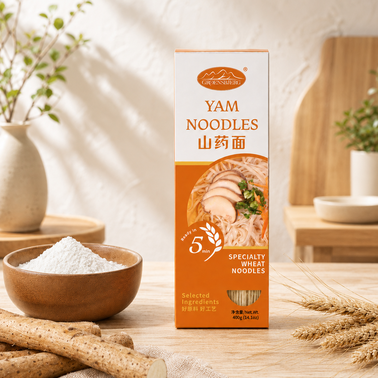 Yam Noodles 400g Box