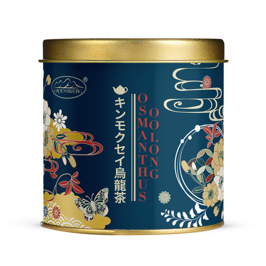 Osmanthus Oolong 60g Gold Medium Tin