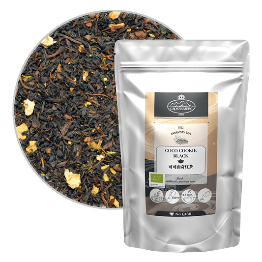 Coco Cookie Black  100g Loose Leaf Pouch