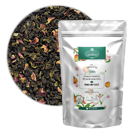 Finest White Peach Oolong 100g Loose Leaf Pouch