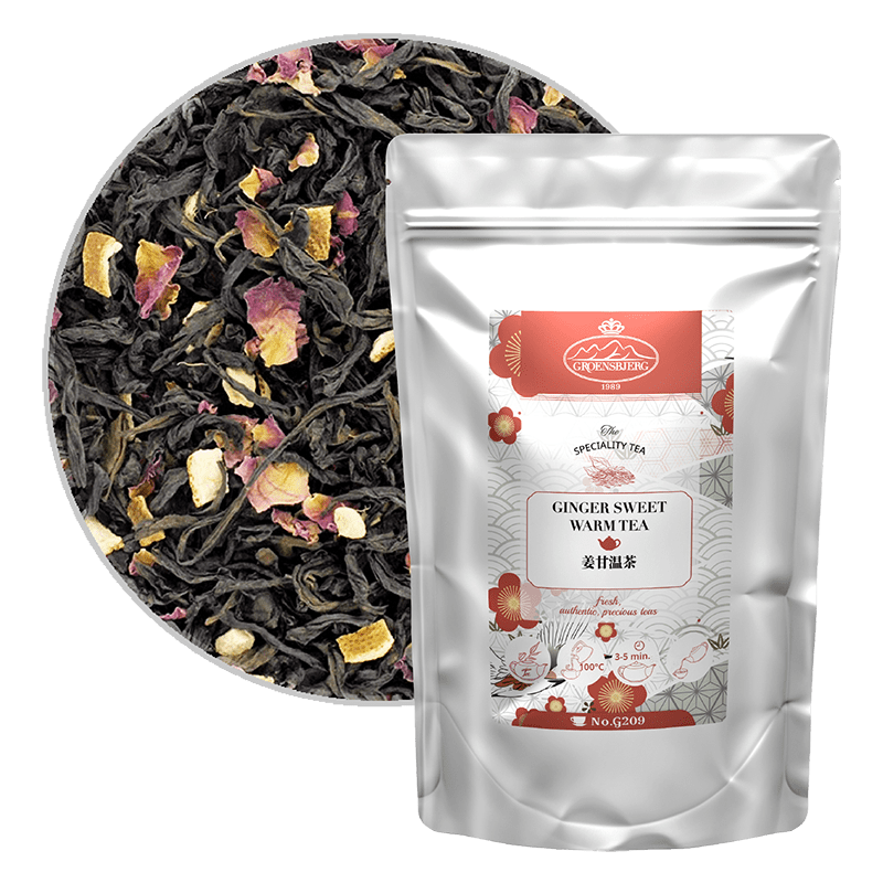 Ginger Sweet Warm Tea 100g Loose Leaf Pouch