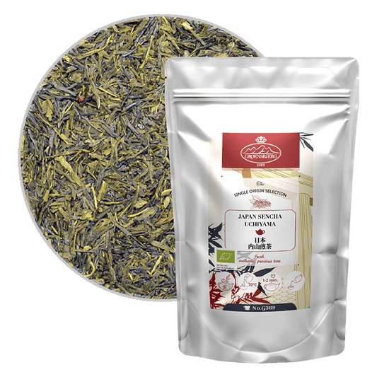 Japan SENCHA UCHIYAMA 100g Loose Leaf Pouch