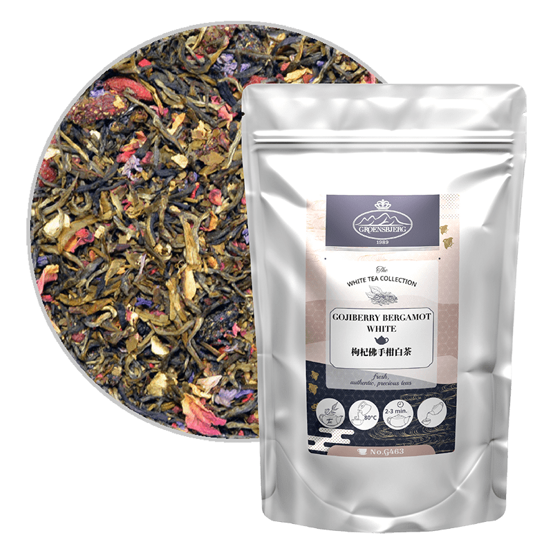 Gojiberry Bergamot White 枸杞佛手柑白茶