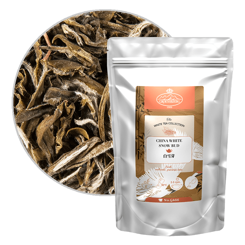 China WHITE SNOW BUD 100g Loose Leaf Pouch