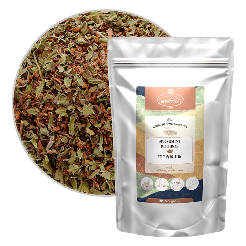 Spearmint Rooibos 100g Loose Leaf Pouch