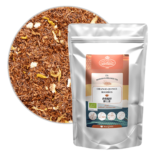 Orange-Quince Rooibos  100g Loose Leaf Pouch