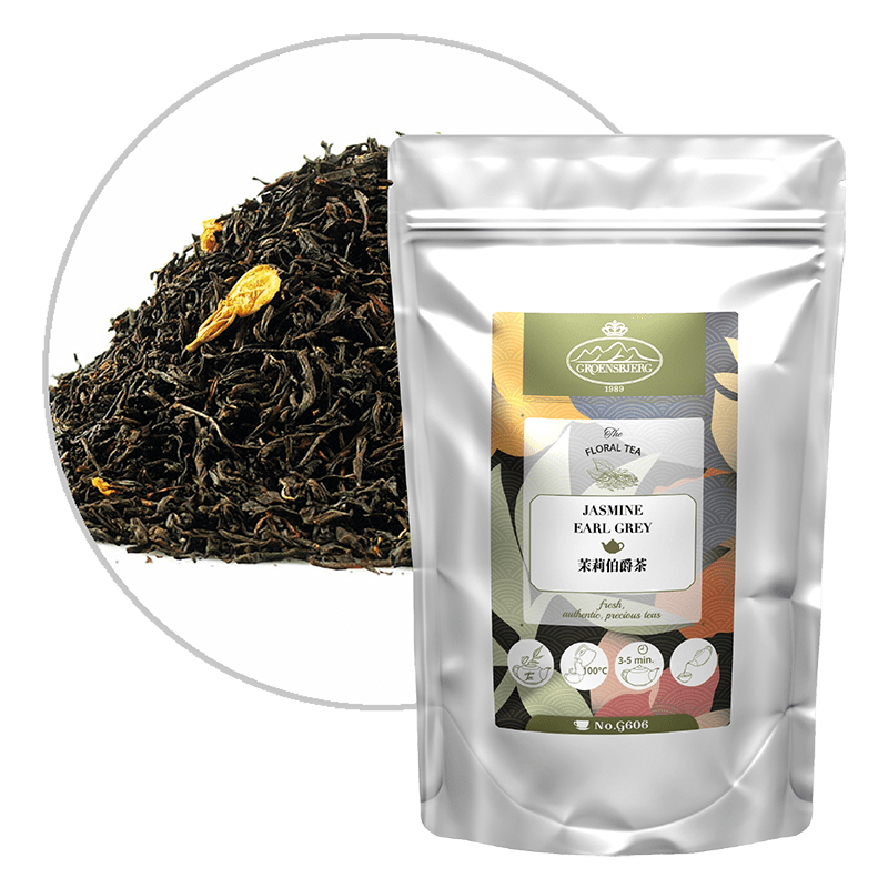 Jasmine Earl Grey 100g Loose Leaf Pouch