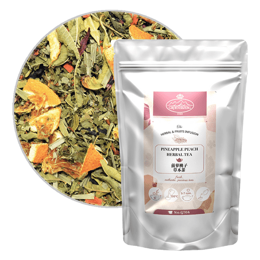 Pineapple Peach Herbal Tea 100g Loose Leaf Pouch