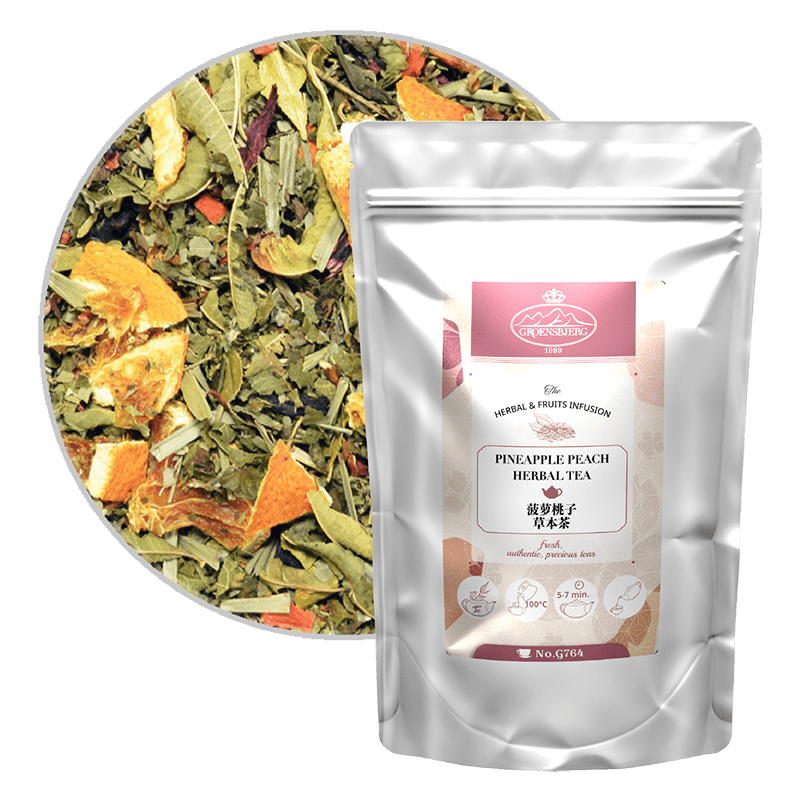 Pineapple Peach Herbal Tea 鳳梨桃子草本茶