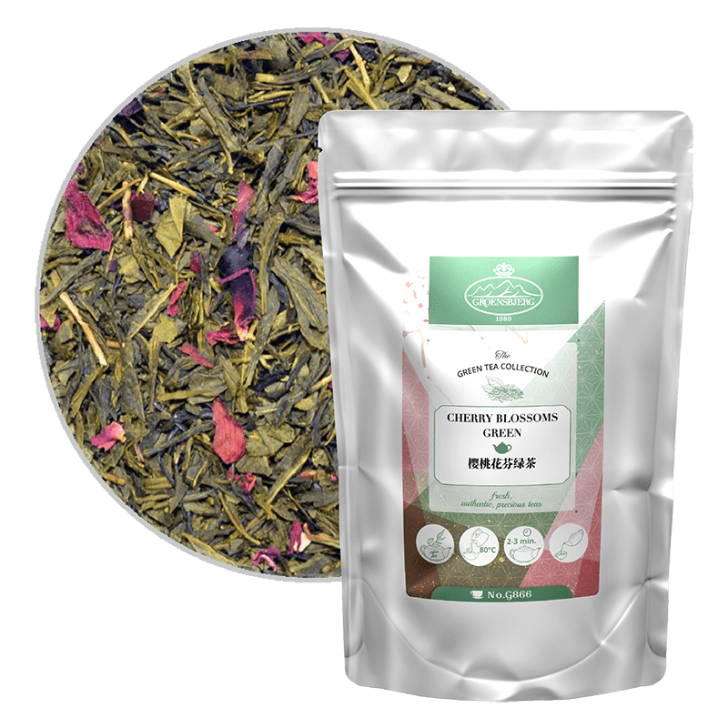 Cherry Blossoms Green 櫻桃花芬綠茶
