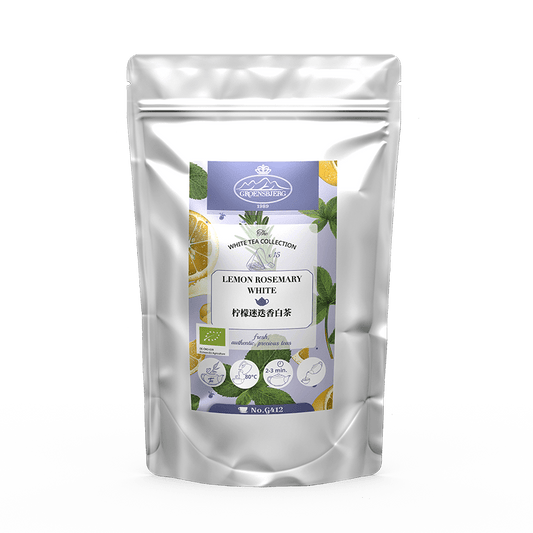 Lemon Rosemary White 37.5g Pyramid Tea Bags