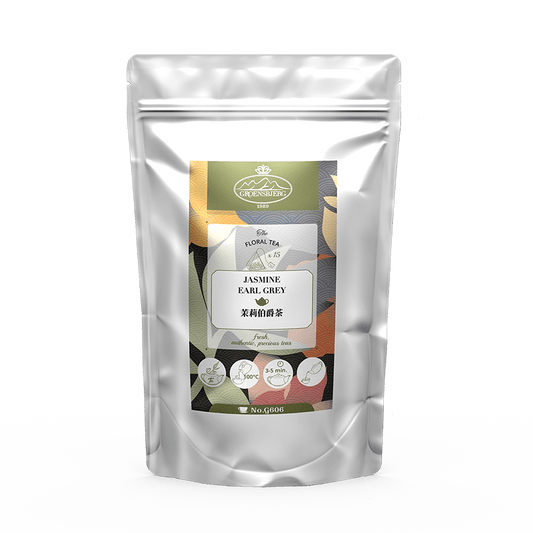 Jasmine Earl Grey 37.5g Pyramid Tea Bags