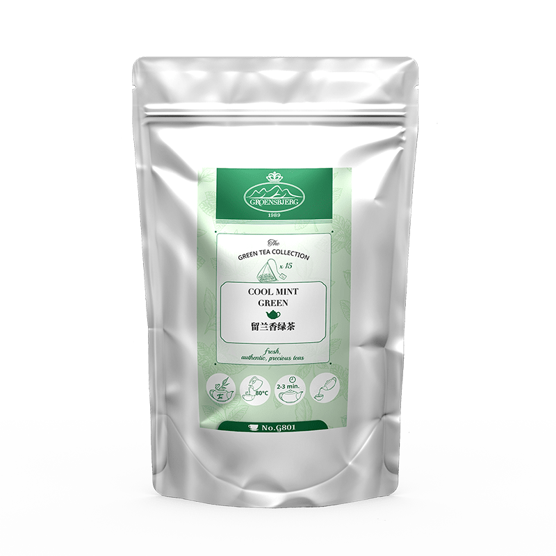 Cool Mint Green 37.5g Pyramid Tea Bags