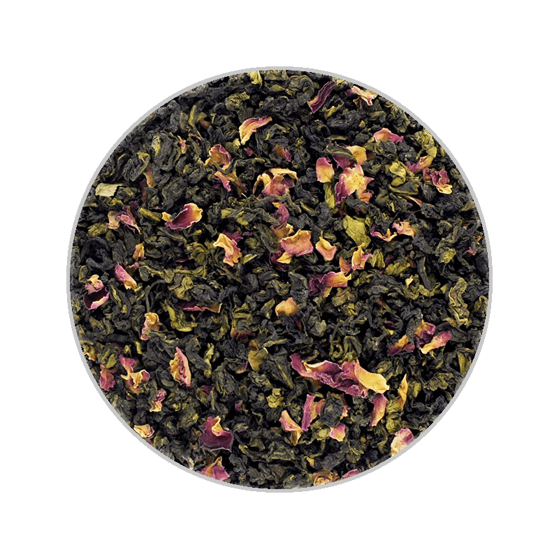 Finest White Peach Oolong 50g Pouch Box with Loose Tea