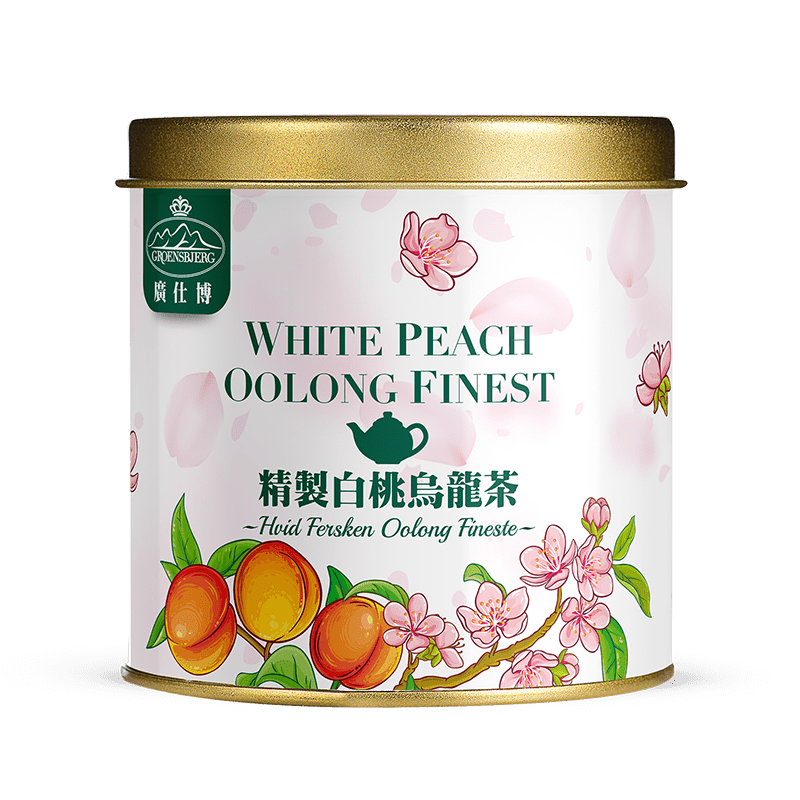 Finest White Peach Oolong 50g Gold Medium Tin