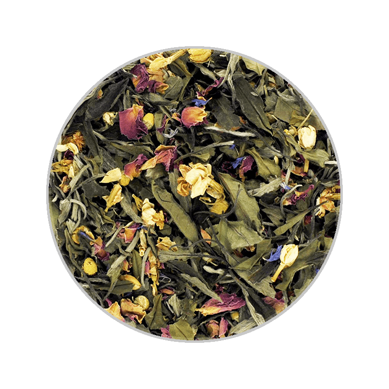 Rouged Lips 40g Pouch Box with Loose Tea