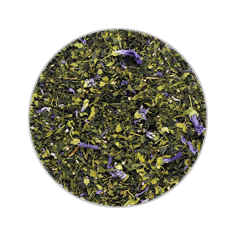 Grape Green Tea 100g Loose Leaf Pouch