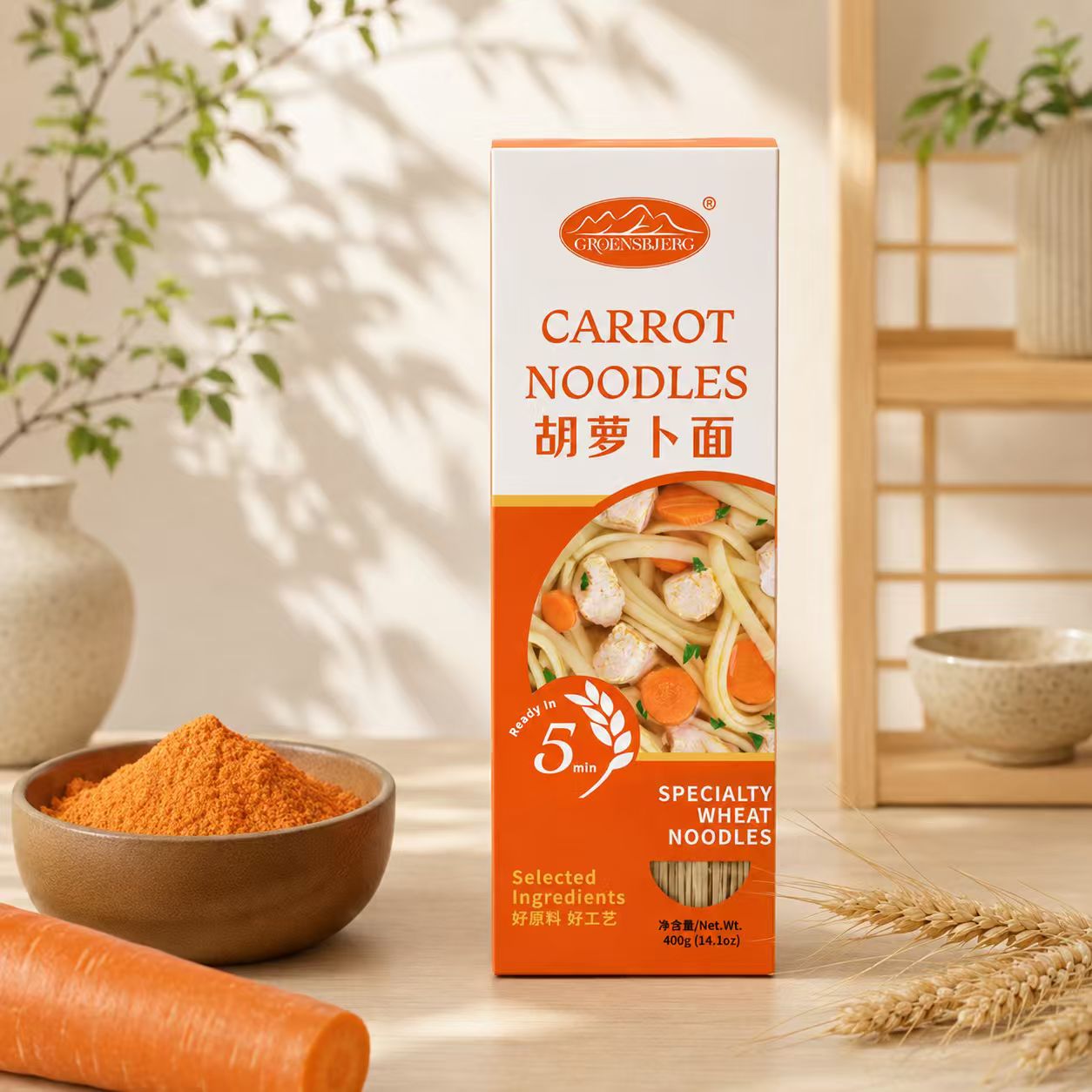 Carrot Noodles 400g Box