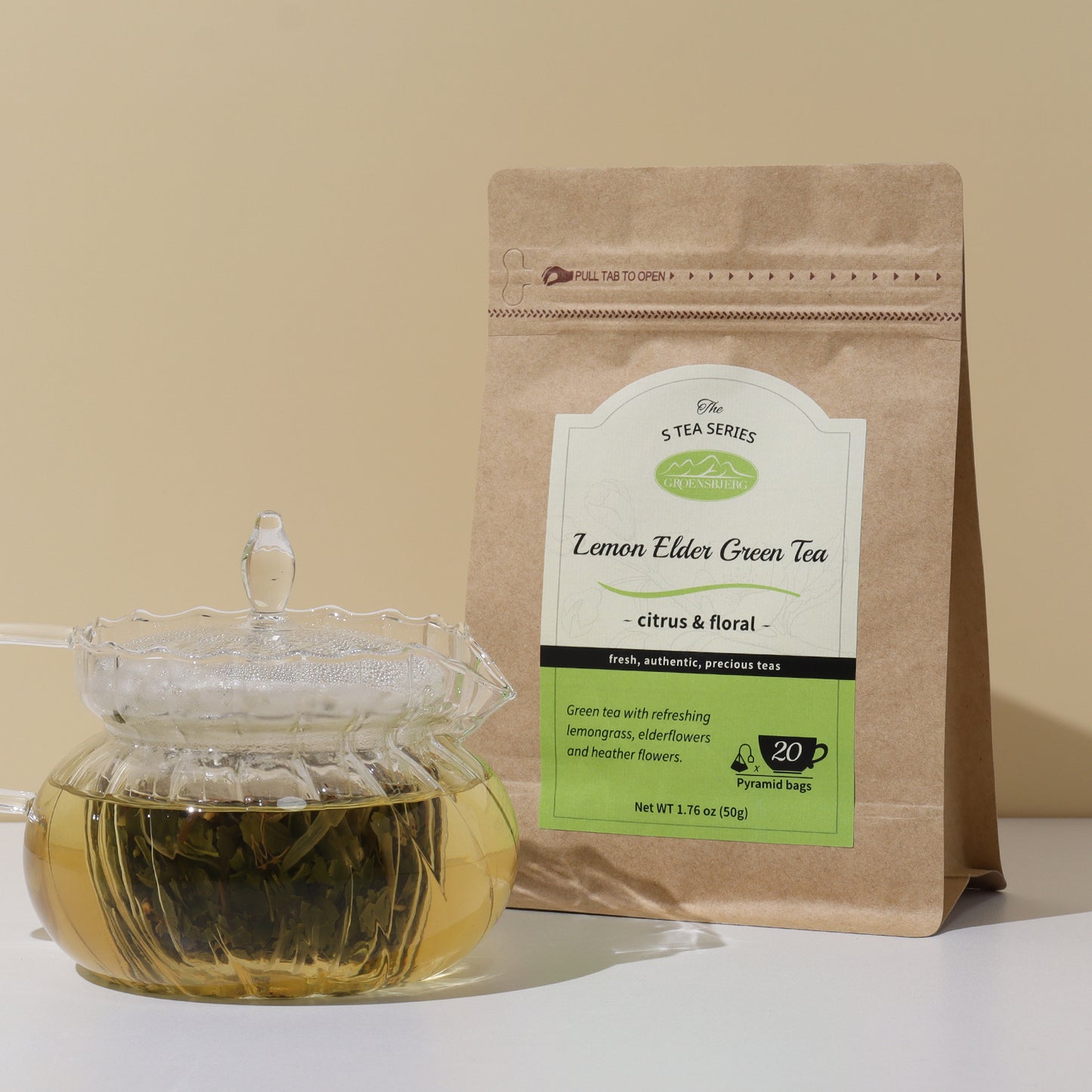 Lemon Elder Green Tea