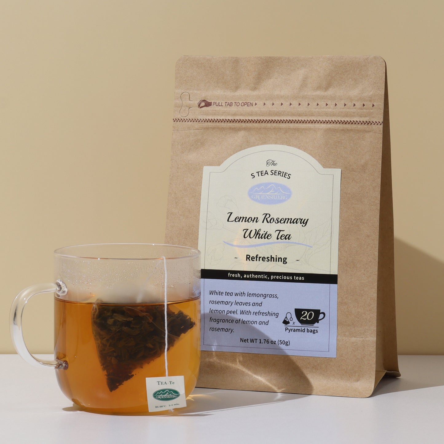 Lemon Rosemary White Tea